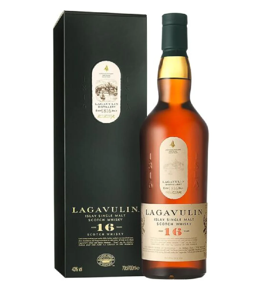 Lagavulin 16 Year Old Islay Single Malt Scotch Whisky 70cl 43% vol