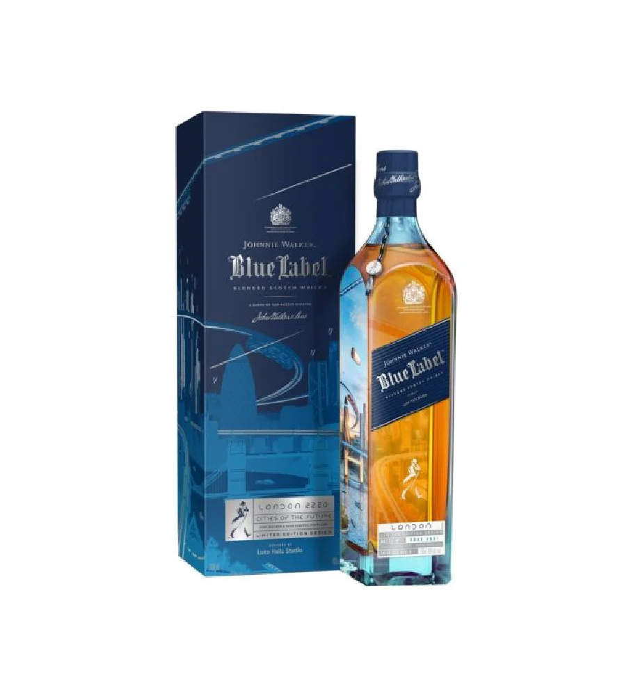Johnnie Walker Blue Label Whisky 70cl Limited Edition London Design